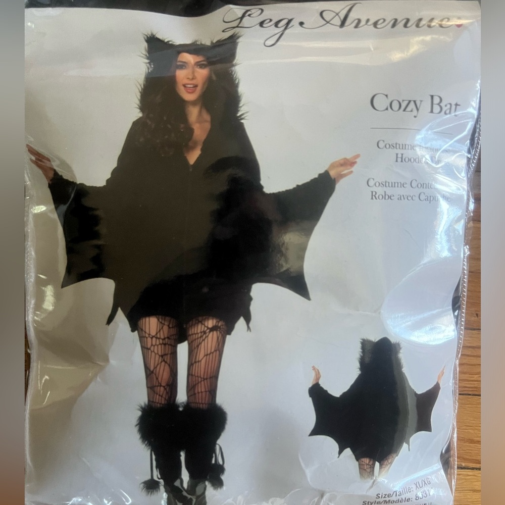 Leg Avenue Women’s Bat Costume - XL - fits like M